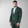 Costum bărbătesc - Sartoria - Bellagio STRIPE - Verde Smarald