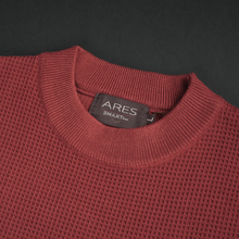 Pulover pentru bărbați - MONTANA - Cărămiziu