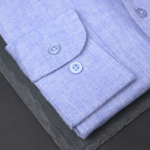 Cămașă Confex din in - Premium DeLuxe - Bleu
