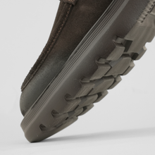 Pantofi bărbătești din piele - ZENMAN UltraLIGHT - Maro Ciocolată Velur