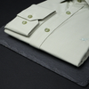 Cămașă Ares pentru bărbați - CLASIC FLEX - Uni - Verde Olive