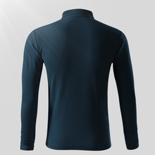 Tricou Polo mânecă lungă pentru bărbați - MALFINI - Bleumarin