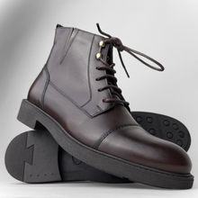 Ghete vintage din piele naturală - Gary - Maro Millenium