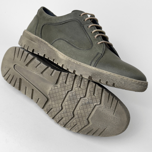 Pantofi bărbătești din piele - GripSPORT - Verde Olive