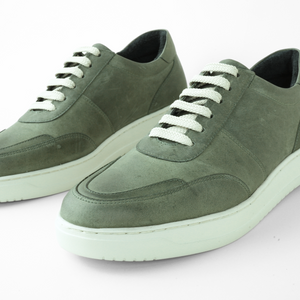 Pantofi bărbătești din piele - Urban FLEX - Verde Olive
