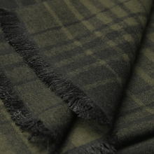 Eșarfă elegantă - Infinity - Kaki cu negru