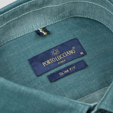 Cămașă Porto Luciano - IMPERIAL DENIM - Verde închis