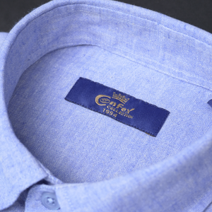 Cămașă Confex din in - Premium DeLuxe - Bleu