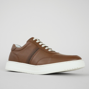 Pantofi bărbătești din piele - Urban FLEX - Maro Cognac