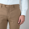Pantaloni eleganți Confex - Royal Cut - Cafea cu lapte