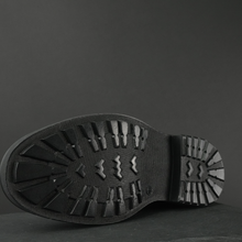 Pantofi bărbătești din piele - ZEBRUGE - Negru