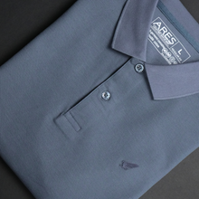 Tricou Polo pentru bărbați - ARES - Heritage+ - Gri petrol
