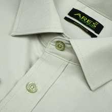 Cămașă Ares pentru bărbați - CLASIC FLEX - Uni - Verde Olive