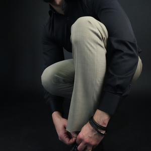 Pantaloni eleganți Confex - Bej deschis