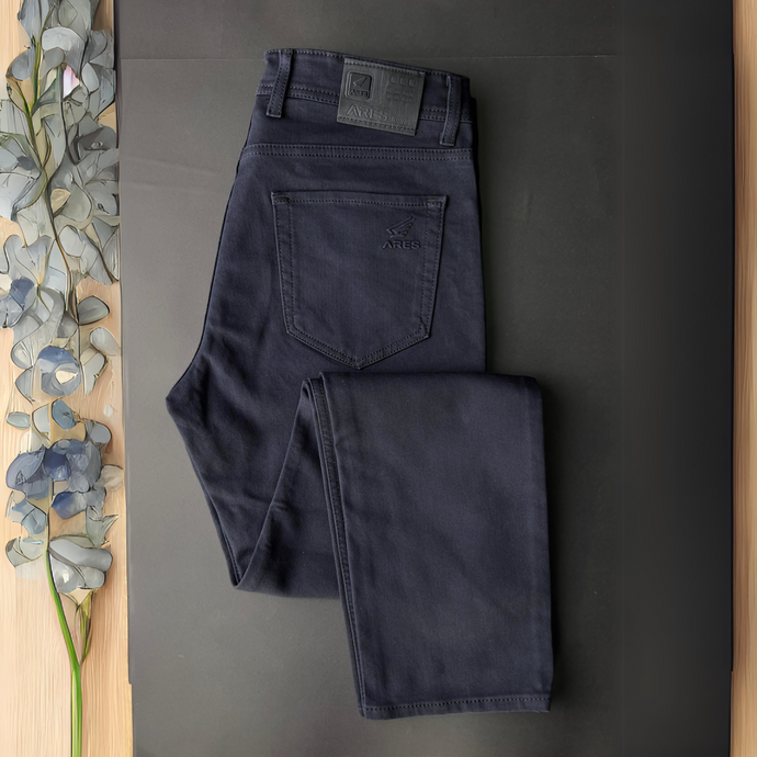 Blugi pentru bărbați - Ares - Comfort-fit - Bleumarin intens