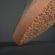 Pantofi bărbătești din piele - Nujabes - Verde Olive