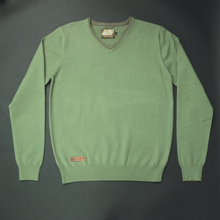 Pulover pentru bărbați - Armando - Verde crud