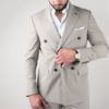 Costum bărbătesc - Sartoria - Napoli DB6 - Bej
