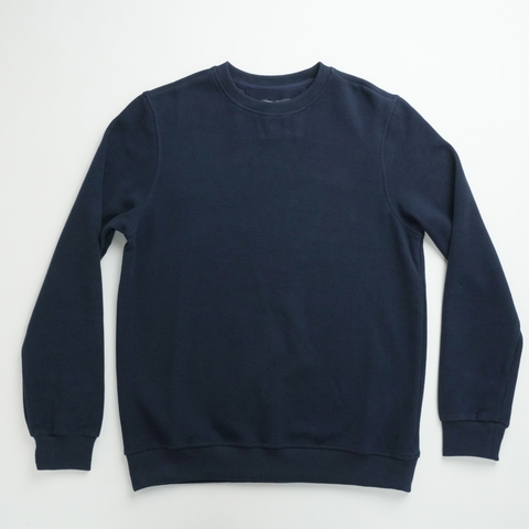 Pulover pentru bărbați - CHESTER VelvetCOTTON™ - Bleumarin imperial