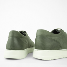 Pantofi bărbătești din piele - Urban FLEX - Verde Olive
