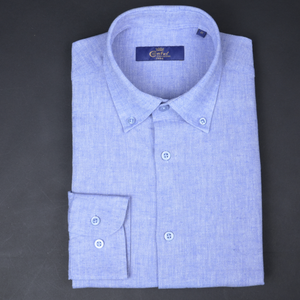 Cămașă Confex din in - Premium DeLuxe - Bleu