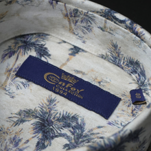 Cămașă Confex din in - BRACCIANO - Model floral - M4