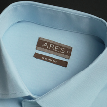 Cămașă Ares pentru bărbați - Levante - Bleu aqua