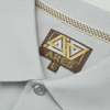 Tricou Polo pentru bărbați - ARES - CAPRI - Grej cu maro și bleumarin