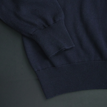 Pulover bărbătesc Premium Zip-UP - Bleumarin închis