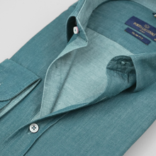 Cămașă Porto Luciano - IMPERIAL DENIM - Verde închis