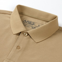 Tricou cu mânecă lungă pentru bărbați - Ares - Urban POLO - Bej