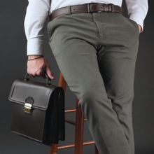 Pantaloni casual bărbați Confex - Gri plumb