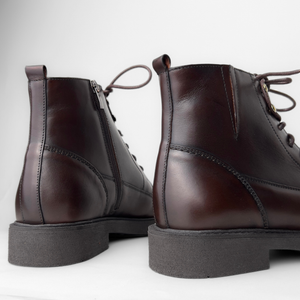 Ghete vintage din piele naturală - Gary - Maro Millenium