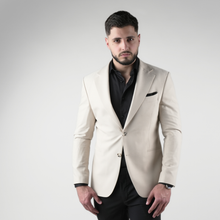 Sacou texturat C. Baybars - BELLARO - Bej