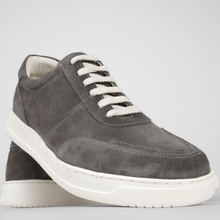 Pantofi bărbătești din piele - Urban FLEX - Gri Velur