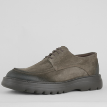 Pantofi bărbătești din piele - ZENMAN UltraLIGHT - Taupe închis