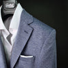 Sacou bărbați Confex - Regular-Fit - Bleumarin pepit