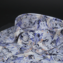 Cămașă Confex din in - BRACCIANO - Model floral - M2