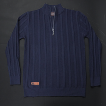 Pulover pentru bărbați - Imperial - Bleumarin-SlimFIT