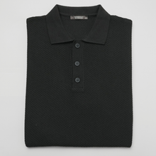 Tricou pentru bărbați - C. Baybars - ARISTOCRAT Waffle - Negru