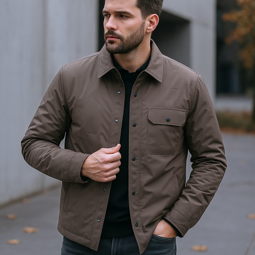 Jachetă pentru bărbați - Black Duck - Maro