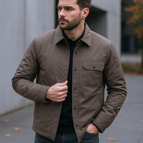 Jachetă pentru bărbați - Black Duck - Maro