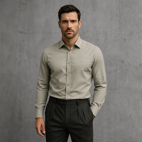 Cămașă Ares pentru bărbați - Levante - Grej