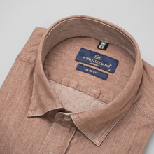 Cămașă Porto Luciano - IMPERIAL DENIM - Cărămiziu