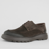 Pantofi bărbătești din piele - ZENMAN UltraLIGHT - Maro Ciocolată Velur