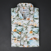 Cămașă Score - Super-Slim - Forme florale - Multicolor - M7