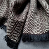 Eșarfă elegantă - Refined Stripes - Bej cu maro