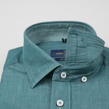 Cămașă Porto Luciano - IMPERIAL DENIM - Verde închis