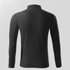 Tricou Polo mânecă lungă pentru bărbați - MALFINI - Negru