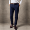 Pantaloni eleganti Confex - Bleumarin